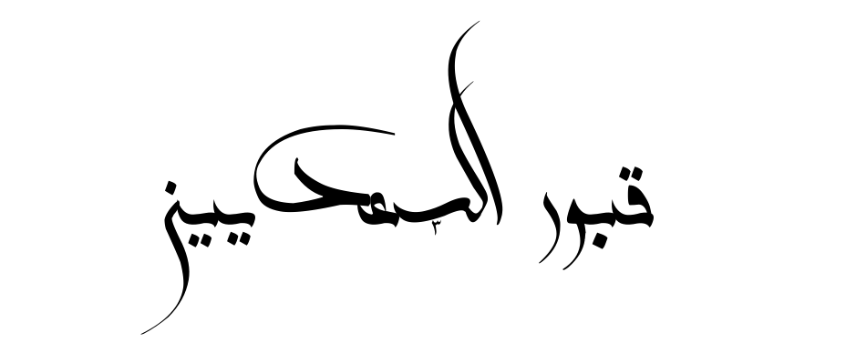 Saadian tombs black logo transparent